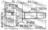 NISSA 3921185EX5 Joint, drive shaft